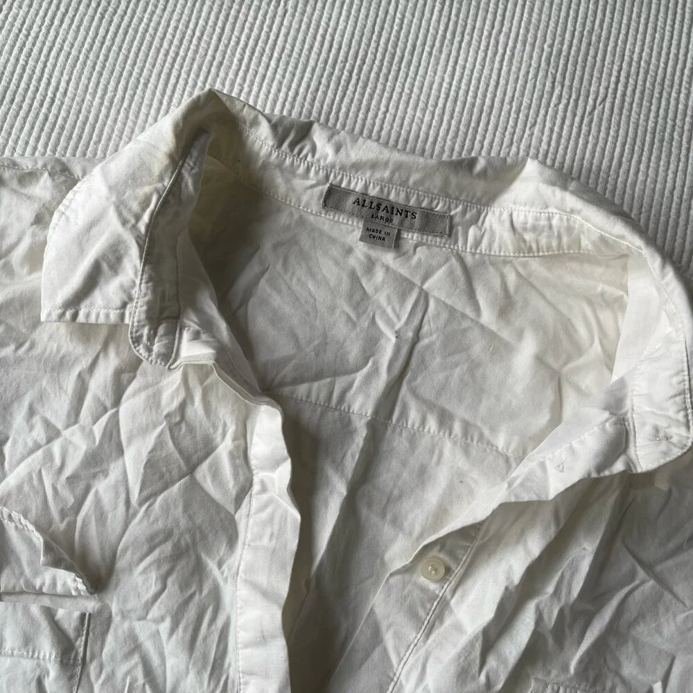 AllSaints Lamont Shirt Dress - Picture 5 of 7